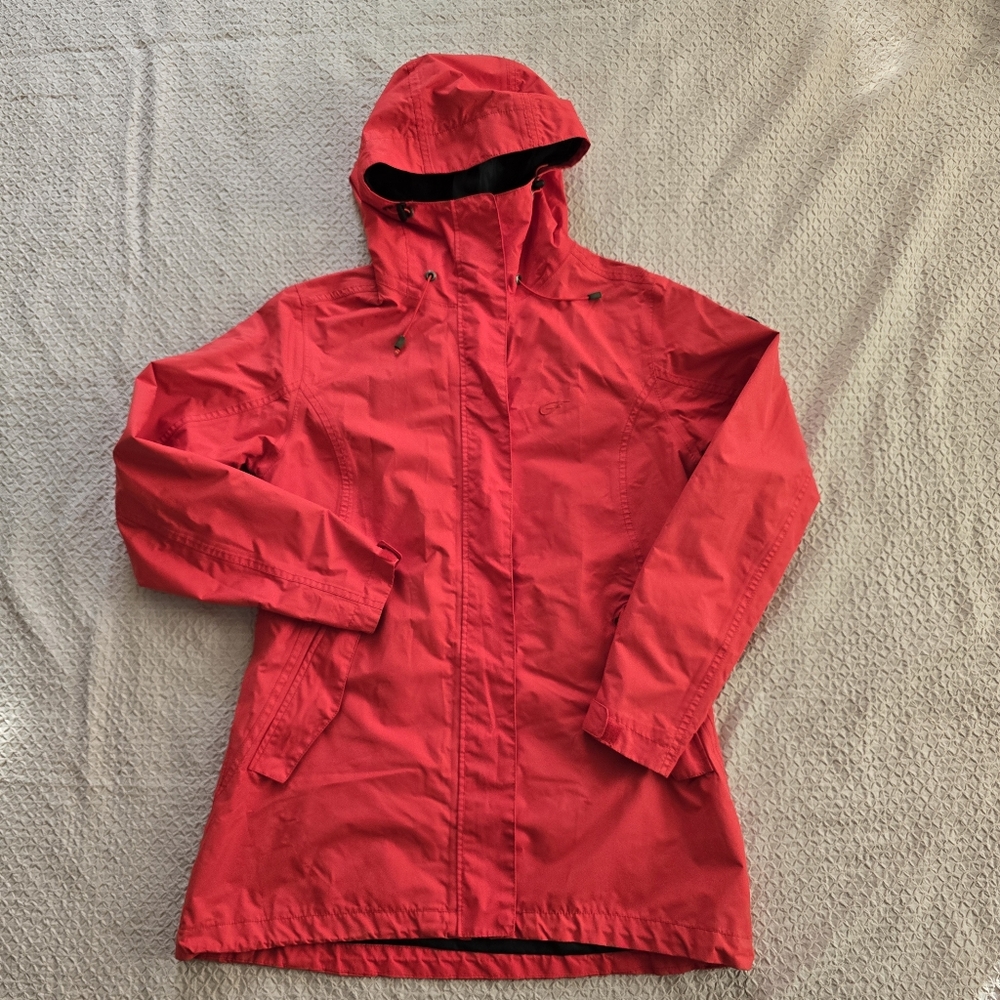 Five Seasons Women's Waterproof Breatheble Windproof Hodded Red Jacket Size 10